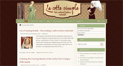 Desktop Screenshot of cottesimple.com
